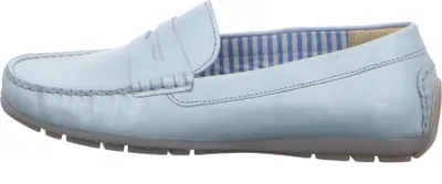Produktbild von Sioux Carmona-700 Mokassin in Übergrößen Blau68687 große Damenschuhe, Größe:37.5