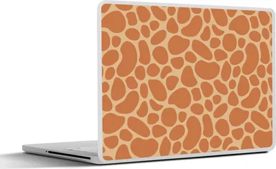 Produktbild von MuchoWow® Laptop Aufkleber Sticker Cover Giraffe - Afrika - Gestaltung 31x22.5 cm - Laptop-Deko