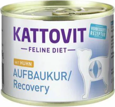 Produktbild von Kattovit - Feline Diet Aufbaukur/Recovery 12x185g | Huhn
