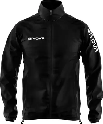 Image de Veste coupe-vent Givova Noir M Hommes,Femmes Noir M
