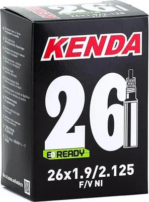 Zdjęcie produktu dla Dętka rowerowa Kenda Presta 32 Mm czarna 26'' / 1375 czarna 26''