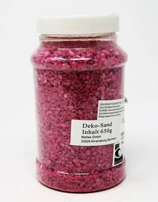 Obrázek produktu pro Dekosteine Dekogranulate Streudeko Farbgranulate růžová hrubá 650g