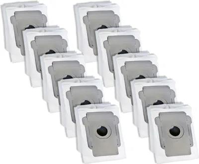 Image de Invest 10x Sacs à poussière pour iRobot Roomba i7 i7+ i7 Plus s9 s9+ s9 Plus E5 E6 E7
