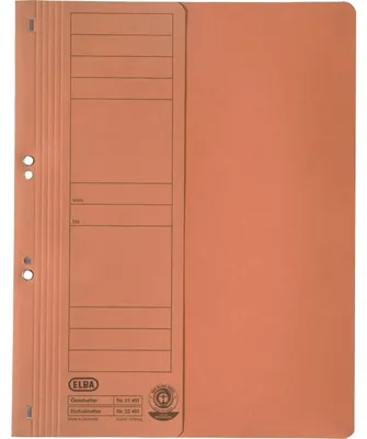 Produktbild von ELBA Ösenhefter aus Karton orange kaufmännische Heftung (50 Hefter)