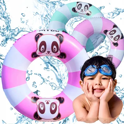 Obrázok produktu pre Nafukovacie koleso pre deti, bazén Bestway Panda, bezpečný na pláži