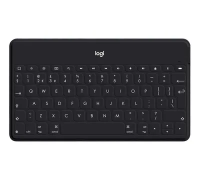Produktbild von Logitech Keys to Go Kabellose Bluetooth Tastatur - UK (QWERTY) - blau