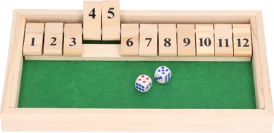 Produktbild von Würfel-Brettspiel, tragbar, Party, lustig, Holz, 12 Zahlen, Flip-Kacheln, Spielzeug für Bars, KTV, Teehaus