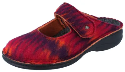 Produktbild von FINN COMFORT Glarus Damen Hausschuhe rot Filz - Größe: 39