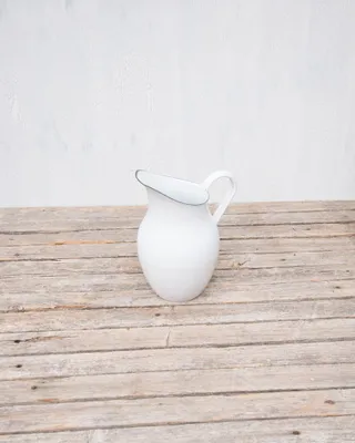 Produktbild von Wasserkanne 2,5 Ltr. Landhausstil Emaille Wasserkrug