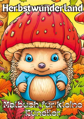 Produktbild von Herbstwunderland: Malbuch für kleine Künstler