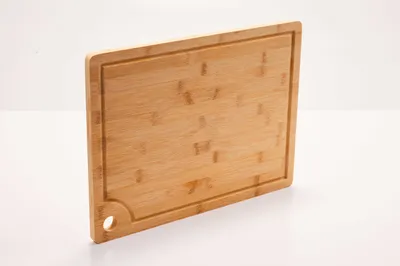 Produktbild von Schneidebrett mit Griffloch und Saftrille 40x30cm - 10309