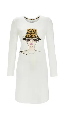 Produktbild von Ringella Damen Sleepshirt mit Motivdruck : champagner : 40