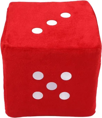 Obrázek produktu pro Plyšový kostkový hračka, měkká, 20 cm, pro děti