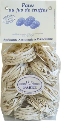 Produktbild von Pâtes Fabre Gourmet Tagliatelle mit Trüffel "Saint John" 250g - Französische Delikatesse