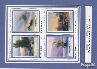 Produktbild von Briefmarken Sao Tome e Principe 2017 Mi 7323-7326 Kleinbogen (kompl. Ausgabe) postfrisch Iwan Aiwasowski