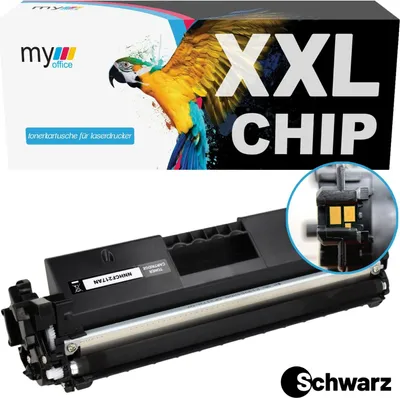 A product image showing a toner cartridge and its packaging.
