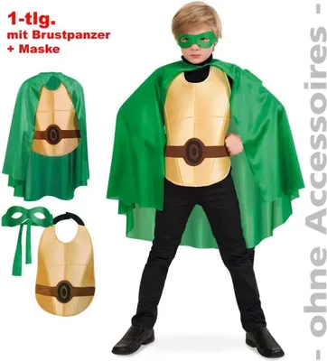 Produktbild von Fritz Fries FRIES - Green Hero, 2-tlg. + Maske, Gr. 104-116