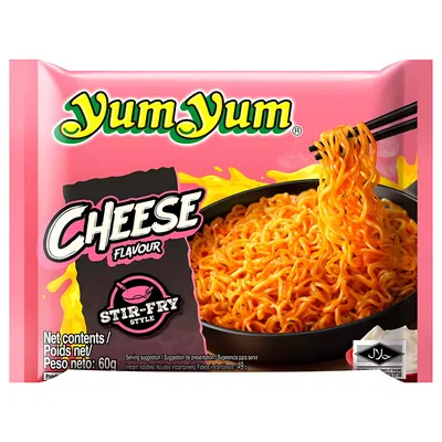 Produktbild von Yum Yum Instant Noodles Cheese 30er Pack (30 x 60g)