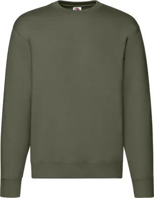 Immagine prodotto di Fruit of the Loom - Felpa "Premium" da uomo FK2438 (XXL) (verde oliva classico)