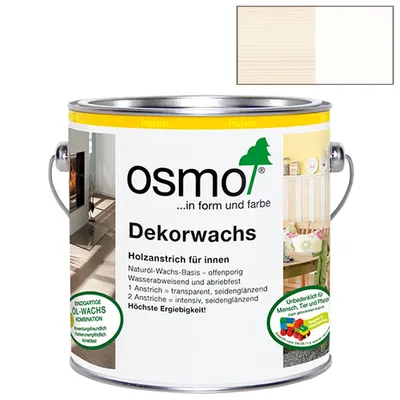 Produktbild von Osmo Dekorwachs 375 ml intensiv schnee