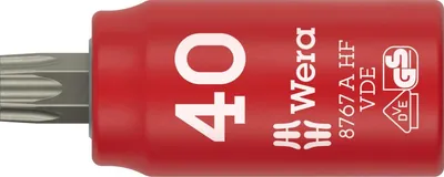 Image de Douille 8767 A VDE HF 1/4 pouce TX 40 L.36mm WERA