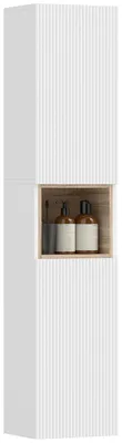 Produktbild von Badezimmerschrank freistehend, Standregal offen, Weiß