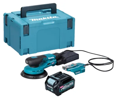 Zdjęcie produktu dla Makita BO 004 CGD101 akumulatorowa szlifierka mimośrodowa 40 V maks. 150 mm 3,0 mm suw bezszczotkowy + 1x akumulator 2,5 Ah + Makpac - bez ładowarki