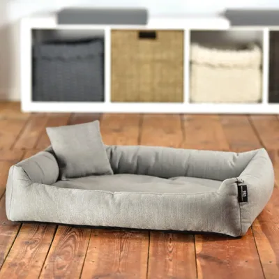 Produktbild von Rohrschneider – RS 22251 – Kuschelsofa Gr. 3 grau recycelt – Grau – Haustiermöbel