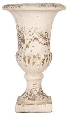 Zdjęcie produktu dla Doniczka Clayre & Eef, beżowa, ceramiczna
