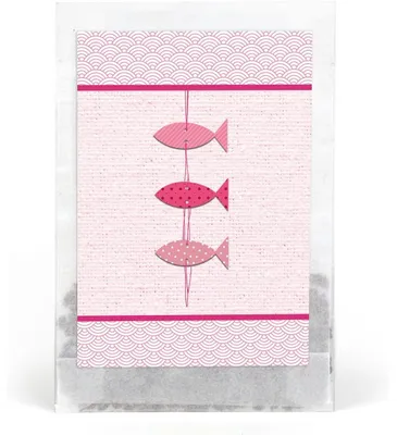 Produktbild von Samentütchen Drei Fische Rosa 10er Set für Taufe und Kommunion