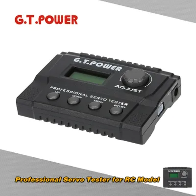 Zdjęcie produktu dla G.T.POWER Profesjonalny tester serwomechanizmów do modeli samolotów RC, helikopterów i samochodów