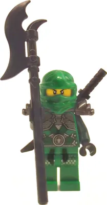 Image de LEGO Ninjago ; Lloyd avec hallebarde et katana