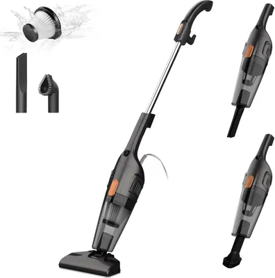 Obrázek produktu pro Deerma DX115C, Tyčový vysavač, Bezsáčkové, Černá, 1,2 l, Suchý, HEPA