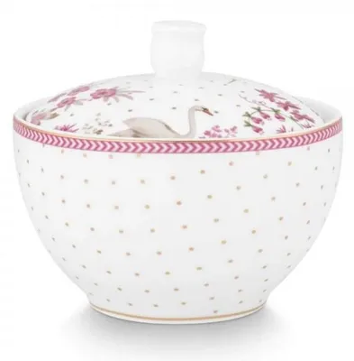 Image de PIP STUDIO Jolie Dots Gold Pink Sucrier 300ml