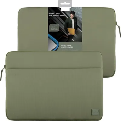 Obrázok produktu pre Ochranné puzdro na notebook UNIQ Vienna do veľkosti 14", zelené