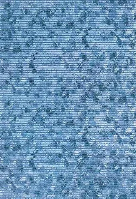 Produktbild von Bodenbelag Sympa Nova Premium Weichschaum Badematte Lagoon Matte blau Marmor 130 breit Meterware