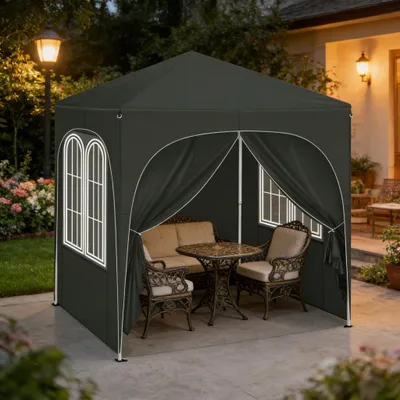 Productafbeelding van Evenementenbescherming, Tuinoverkapping, Partytent, Tuinoverkapping voor de tuin, Terras (alleen met tuinoverkapping)