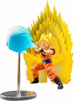 Produktbild von Dragon Ball Z S.H. Figuarts Zubehör-Set Super Saiyan Son Goku's Effekt Parts Set Teleport Kamehameha