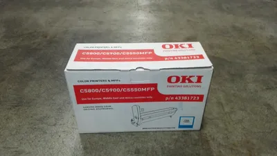 Productafbeelding van 43381723 OKI C5xxx OPC-drum, cyaan, 20.000 pagina's