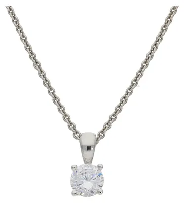 Produktbild von Kettenanhänger Silber 925 Zirkonia JL10-02-1304 JuwelmaLux