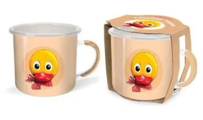 Produktbild von Trötsch Unser Sandmännchen Emailletasse Schnatterinchen