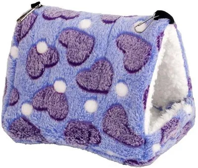 Image de Hamac pour hamster en matériau doux - Petit - Pour hamsters, reptiles ou chinchillas