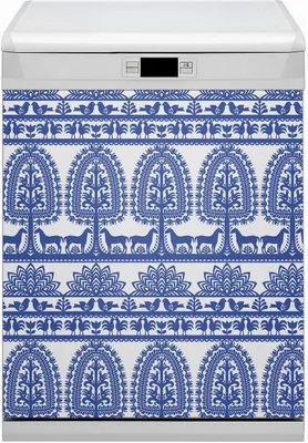 Obrázek produktu pro Magnetická fólie na magnety do myčky Magnety do myčky nádobí 60x80 cm dekor - Papier Kurpie