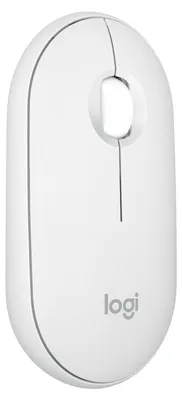 Immagine prodotto di Pebble Mouse 2: mouse Bluetooth wireless, dal design elegante. Un compagno sempre al tuo fianco, ovunque tu vada. Colore: bianco. Modello: M350S