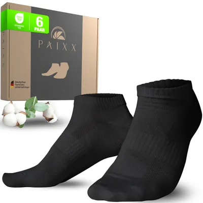 Produktbild von Kurze Socken für Damen und Herren – atmungsaktiv und antibakteriell – Größe 43-46 / 39-42