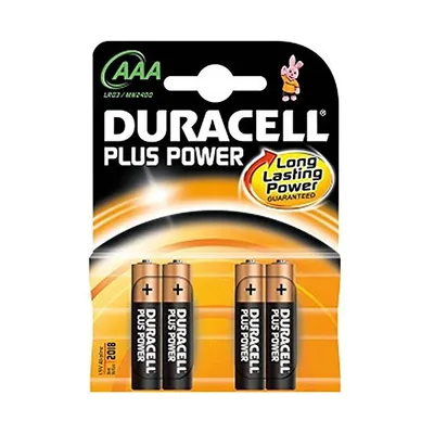 Produktbild von LR03 Alkali-Mangan-Batterie DURACELL AAA (4 pcs)