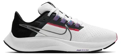 Imagen del producto de Nike Air Zoom Pegasus 38, color blanco, y rojo (para mujer) - Talla EU 42