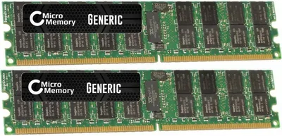 Zdjęcie produktu dla CoreParts MMG3850/8GB, 8 GB, 2 x 4 GB, DDR2, 667 MHz, Zielony