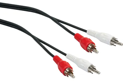 Produktbild von Schwaiger CIK050 053, 2 x RCA, Männlich, 2 x RCA, Männlich, 5 m, Schwarz