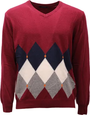 Productafbeelding van 9947AF herenpullover ACQUAPURA, wollen mix, V-hals